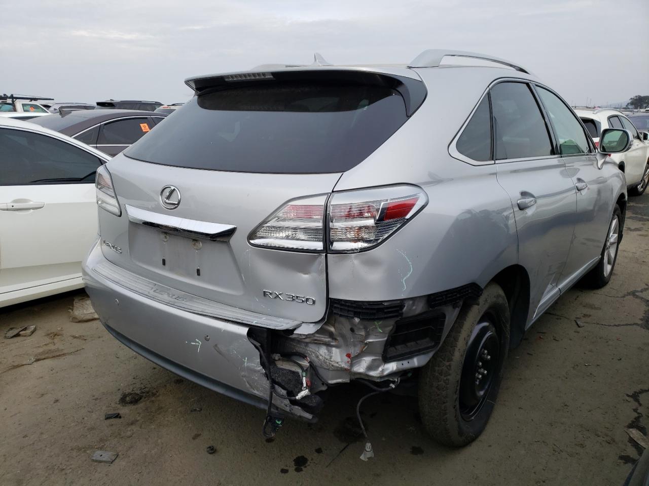 Image 3 of 2010 LEXUS RX 350 2010 with VIN 2T2BK1BA9AC049263