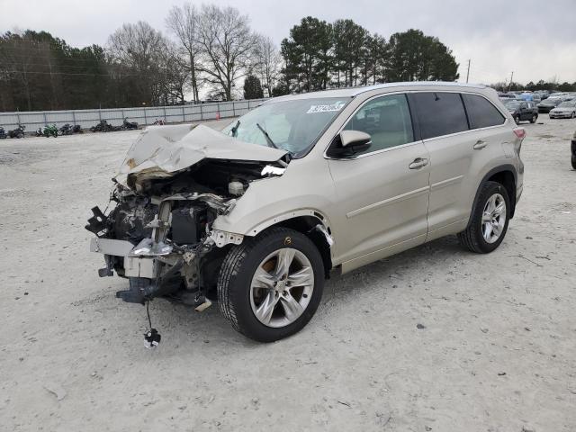 Image 1 of 2015 TOYOTA HIGHLANDER LIMITED 2015 with VIN 5TDYKRFH1FS091722