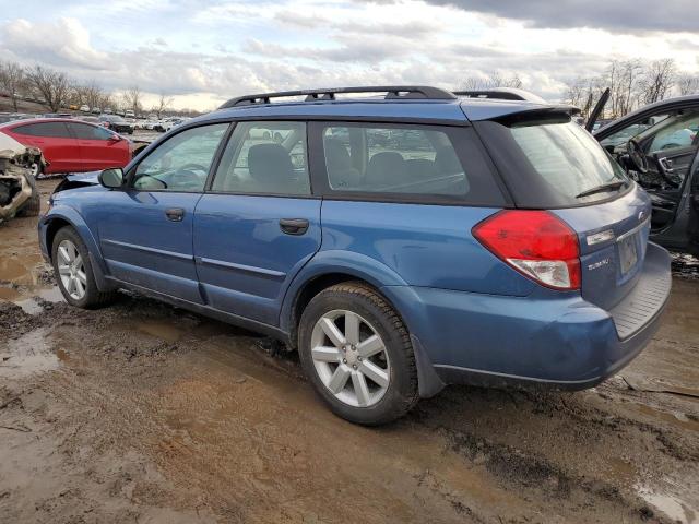 Image 2 of 2008 SUBARU OUTBACK 2.5I 2008 with VIN 4S4BP61C787337599