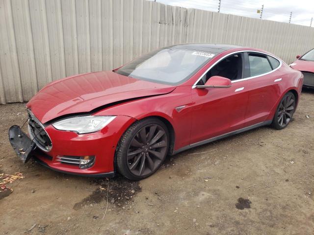 Obraz 2015 TESLA MODEL S  2015
