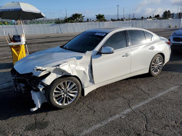 Image 1 of 2018 INFINITI Q50 LUXE 2018 with VIN JN1EV7AP0JM366730