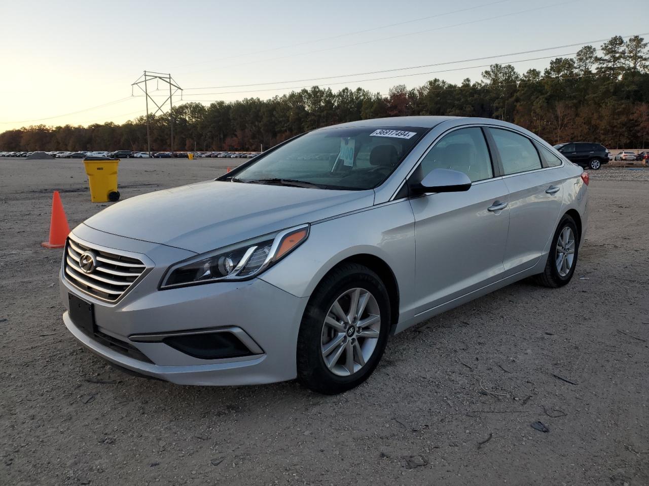 Изображение 1 2017 HYUNDAI SONATA SE 2017 с VIN 5NPE24AF0HH486530