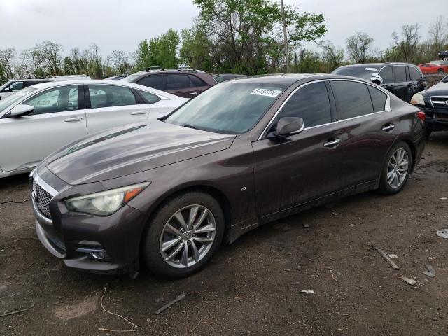 Obraz 1 z 2014 INFINITI Q50 BASE 2014 z VIN JN1BV7AP0EM672450