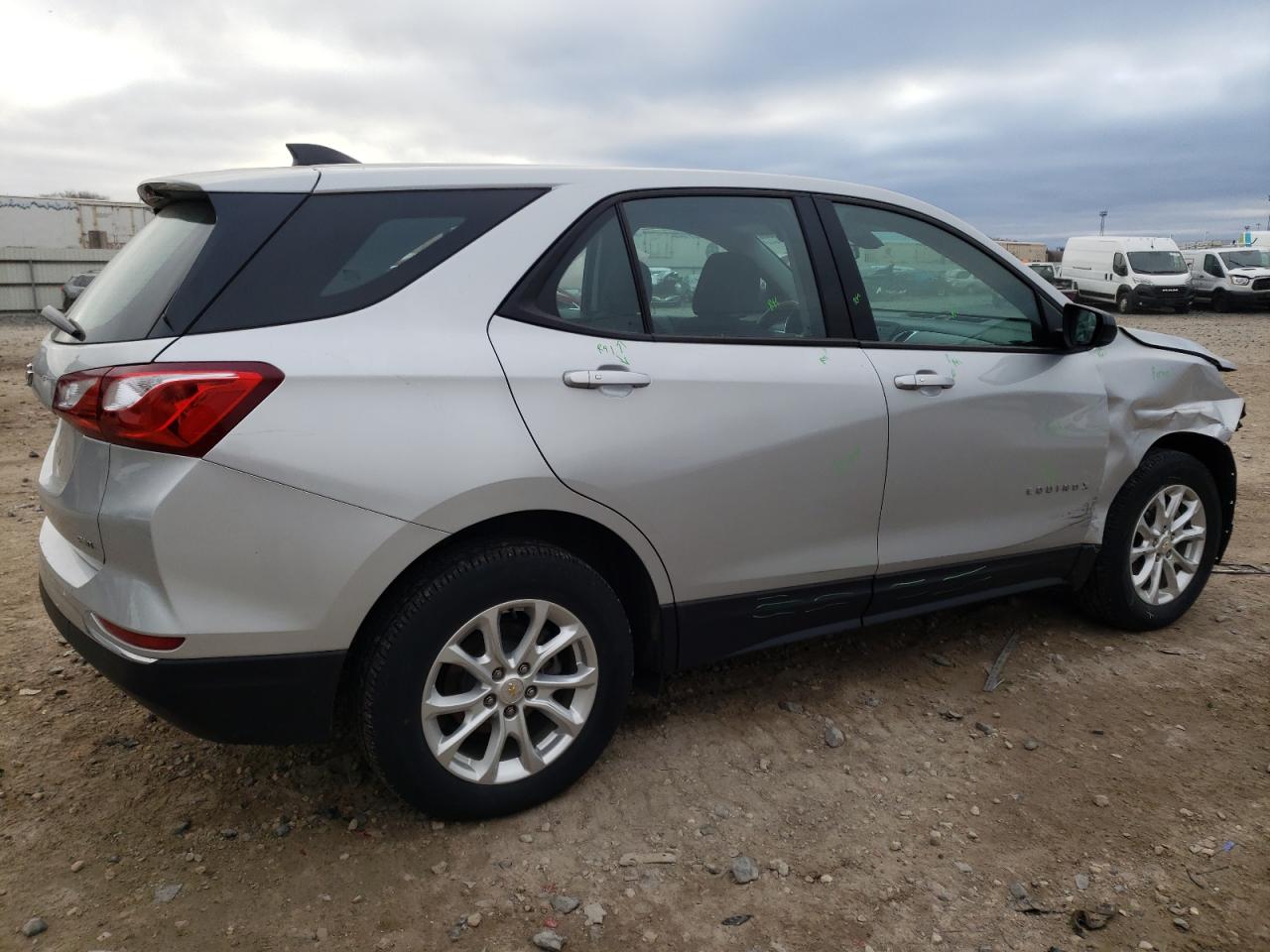 Image 3 of 2018 CHEVROLET EQUINOX LS 2018 with VIN 2GNAXREV4J6233985