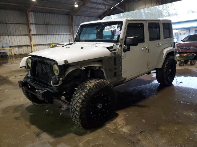 Image 1 of 2014 JEEP WRANGLER UNLIMITED SAHARA 2014 with VIN 1C4BJWEG7EL291066