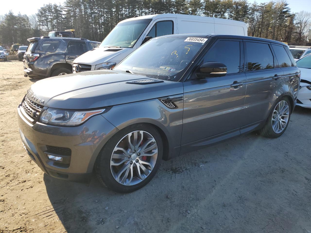 Image 1 of 2016 LAND ROVER RANGE ROVER SPORT SC 2016 with VIN SALWR2EFXGA596403