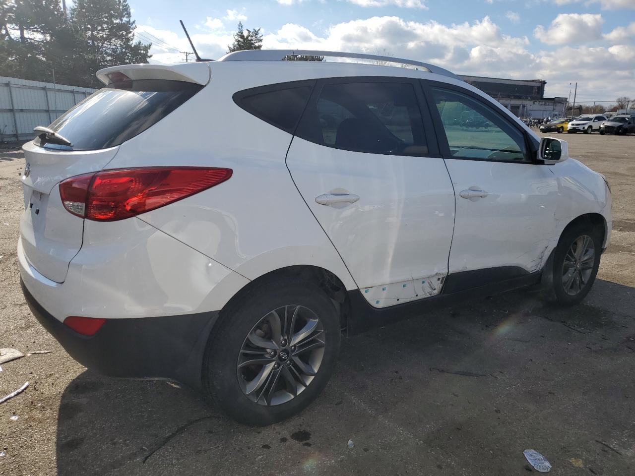 Image 3 of 2014 HYUNDAI TUCSON GLS 2014 with VIN KM8JU3AGXEU909512