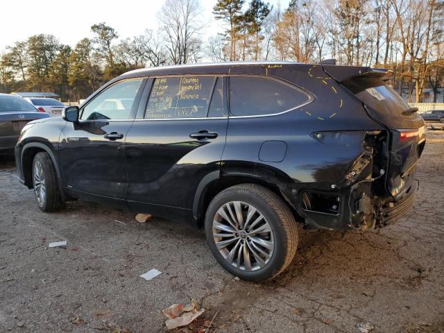 Image 2 of 2020 TOYOTA HIGHLANDER HYBRID PLATINUM 2020 with VIN 5TDEBRCH3LS010741