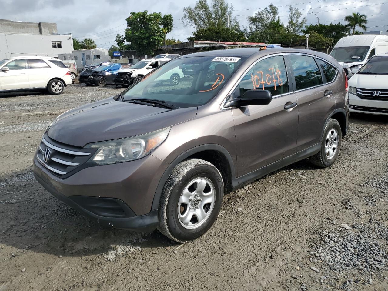 Image 1 of 2014 HONDA CR-V LX 2014 with VIN 3CZRM3H39EG706943