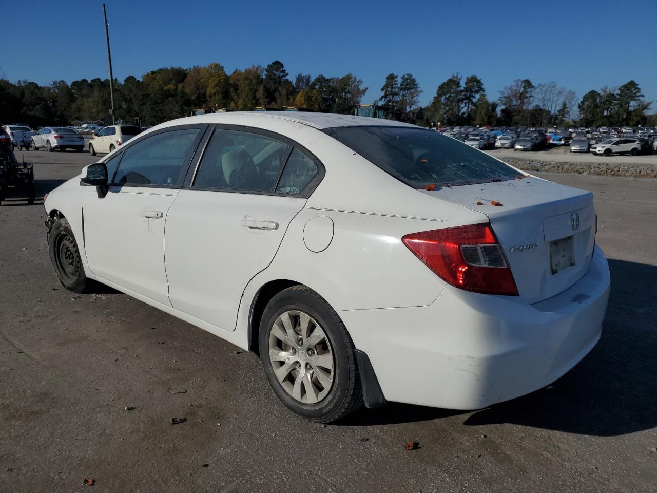 Изображение 2 2012 HONDA CIVIC LX 2012 с VIN 19XFB2F55CE102182