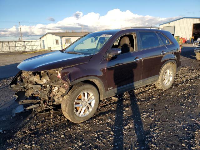 Image 1 of 2015 KIA SORENTO LX 2015 with VIN 5XYKTCA64FG586211