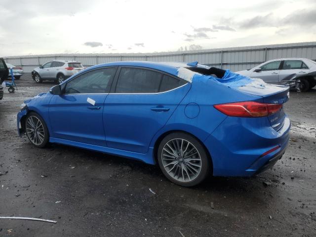 Изображение 2 2018 HYUNDAI ELANTRA SPORT 2018 с VIN KMHD04LB0JU590485