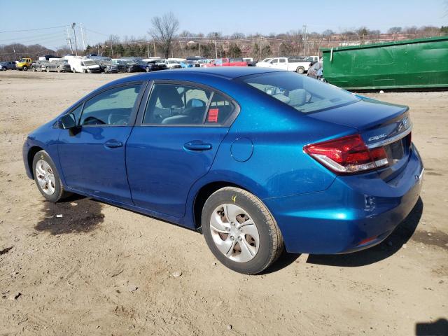 Image 2 of 2014 HONDA CIVIC LX 2014 with VIN 19XFB2F54EE224695