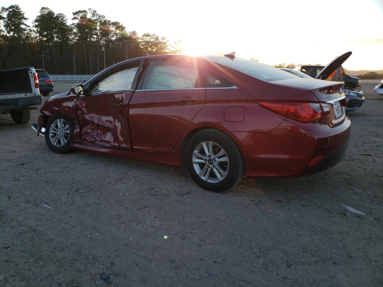 Obraz 2 z 2014 HYUNDAI SONATA GLS 2014 z VIN 5NPEB4AC7EH838746