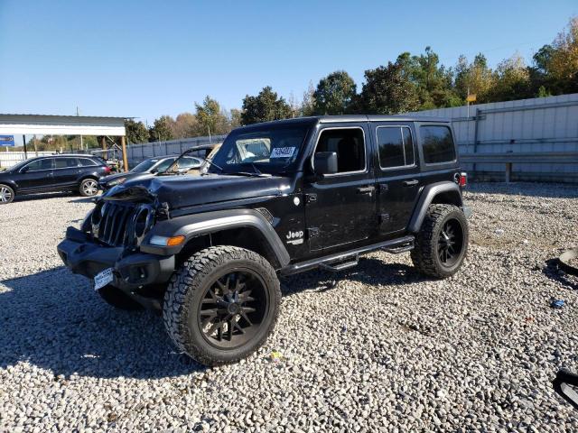 Image 1 of 2020 JEEP WRANGLER UNLIMITED SPORT 2020 with VIN 1C4HJXDN9LW114157