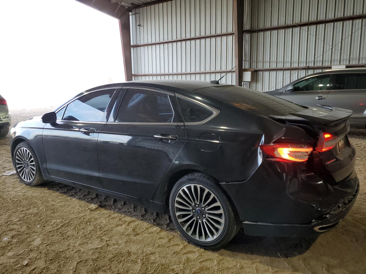 Image 2 of 2017 FORD FUSION TITANIUM 2017 with VIN 3FA6P0K99HR112461