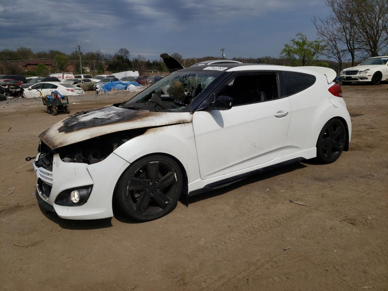 Image 1 of 2015 HYUNDAI VELOSTER TURBO 2015 with VIN KMHTC6AE5FU226937