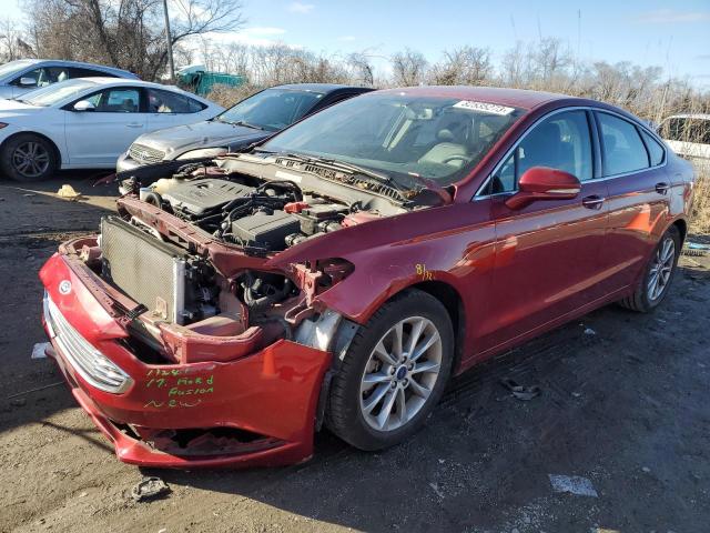 Image 1 of 2017 FORD FUSION SE 2017 with VIN 3FA6P0HDXHR166024