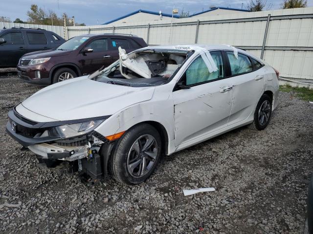 Image 1 of 2019 HONDA CIVIC LX 2019 with VIN 2HGFC2F66KH555852