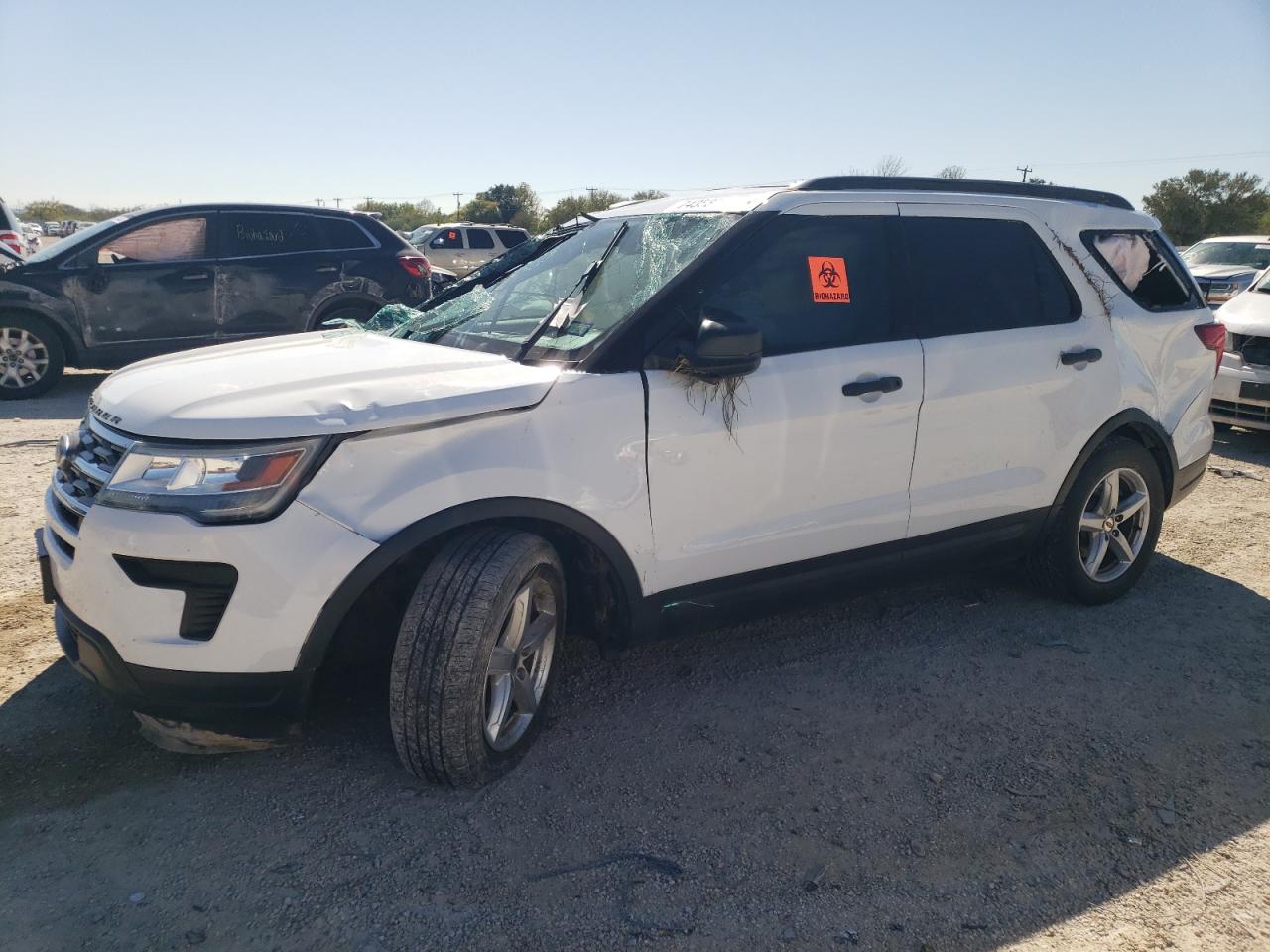 Image 1 of 2018 FORD EXPLORER  2018 with VIN 1FM5K7BH6JGC07427