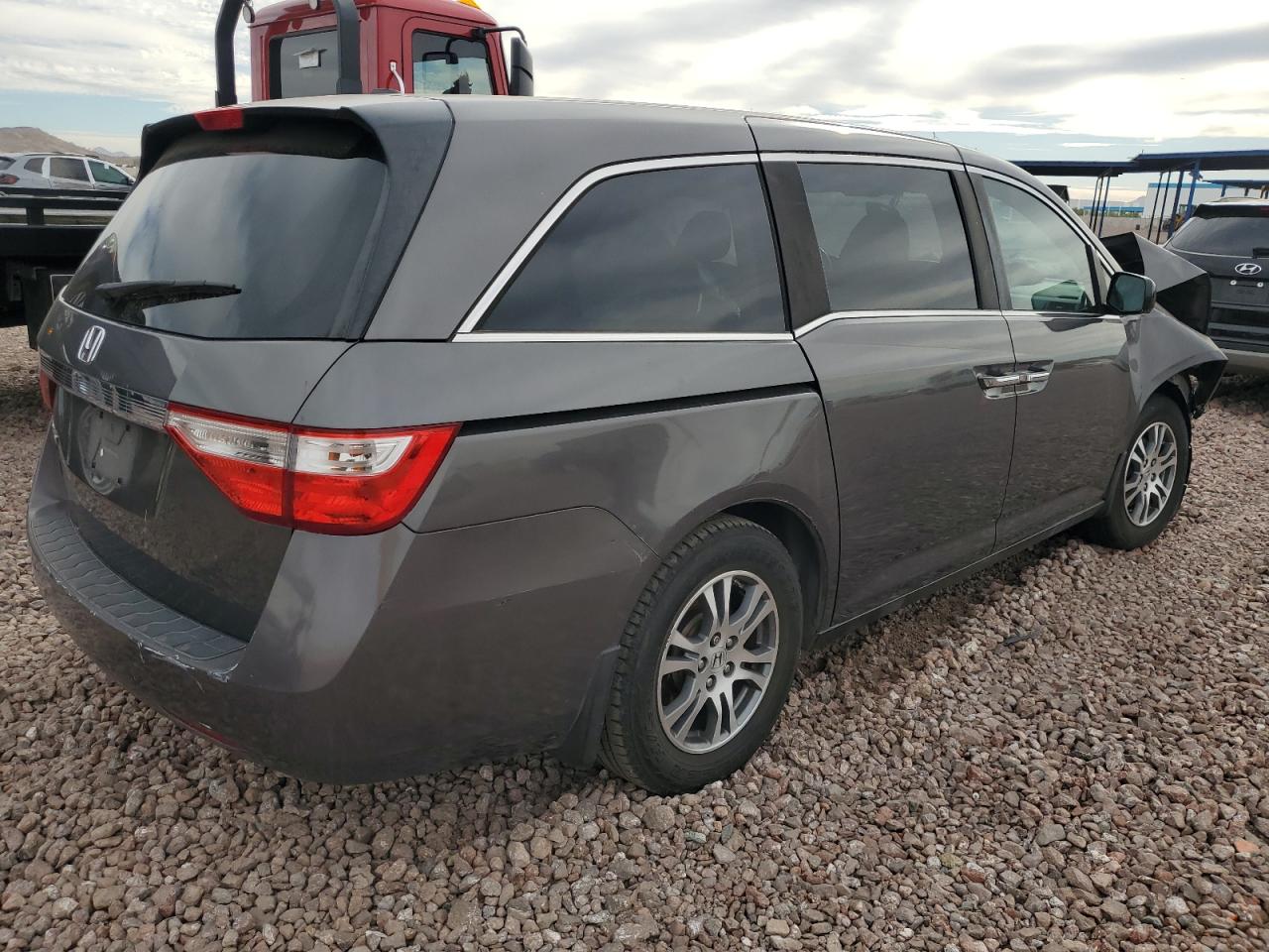Изображение 3 2013 HONDA ODYSSEY EXL 2013 с VIN 5FNRL5H67DB034870