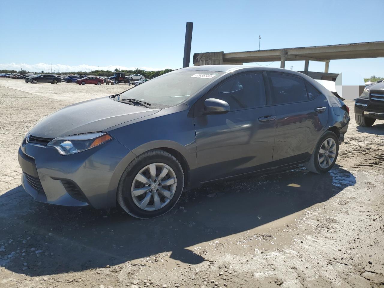 Image 1 of 2014 TOYOTA COROLLA L 2014 with VIN 2T1BURHE8EC136195