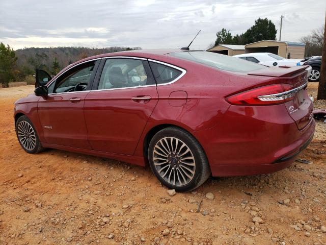 Image 2 of 2018 FORD FUSION TITANIUM/PLATINUM HEV 2018 with VIN 3FA6P0RU0JR244623
