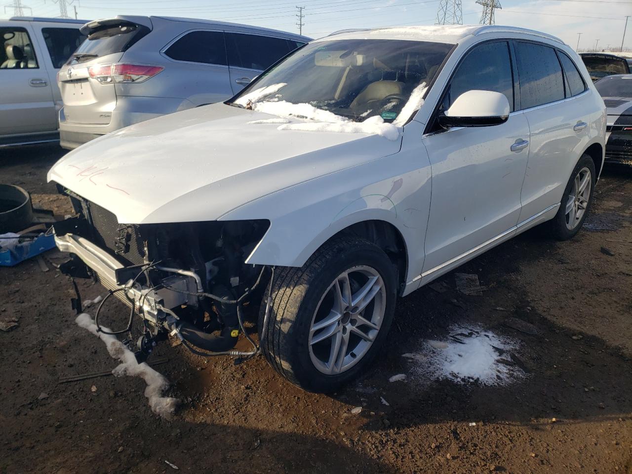 Image 1 of 2017 AUDI Q5 PREMIUM PLUS 2017 with VIN WA1L2AFP2HA047614