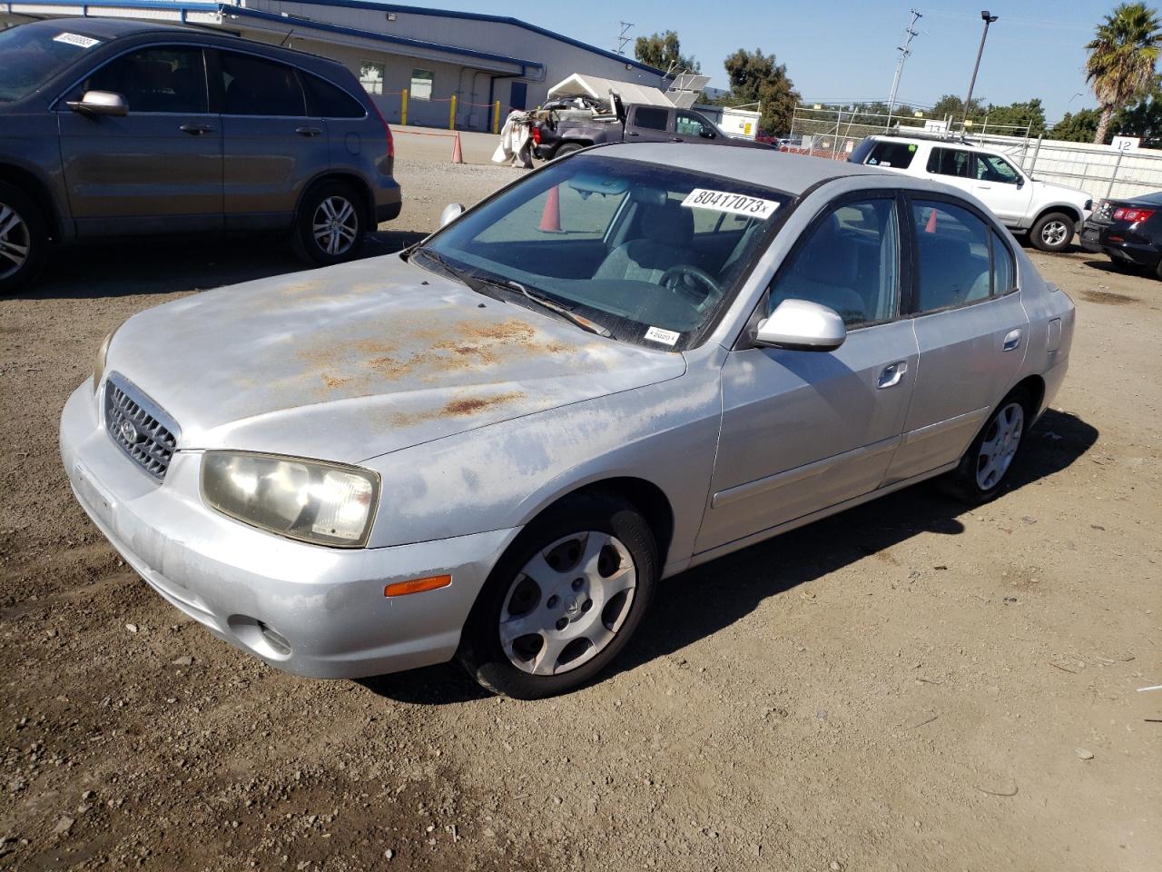 Obraz 1 z 2002 HYUNDAI ELANTRA GLS 2002 z VIN KMHDN45D52U410645