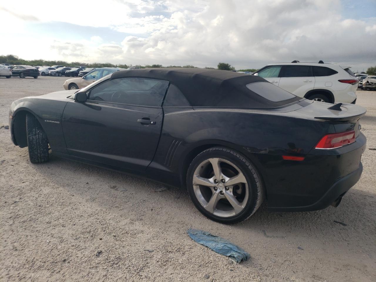 Image 2 of 2015 CHEVROLET CAMARO LT 2015 with VIN 2G1FF3D3XF9233373
