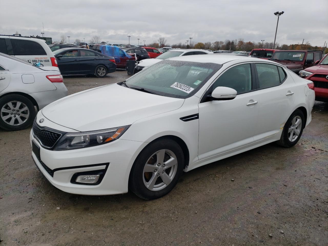 Image 1 of 2015 KIA OPTIMA LX 2015 with VIN KNAGM4A70F5646802