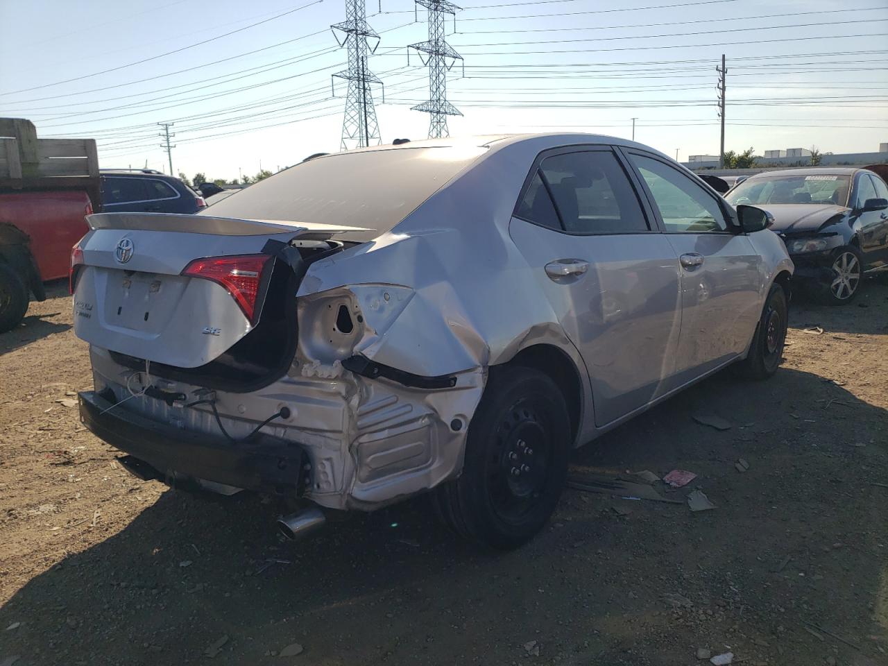 Obraz 3 z 2017 TOYOTA COROLLA L 2017 z VIN 5YFBURHE0HP603193