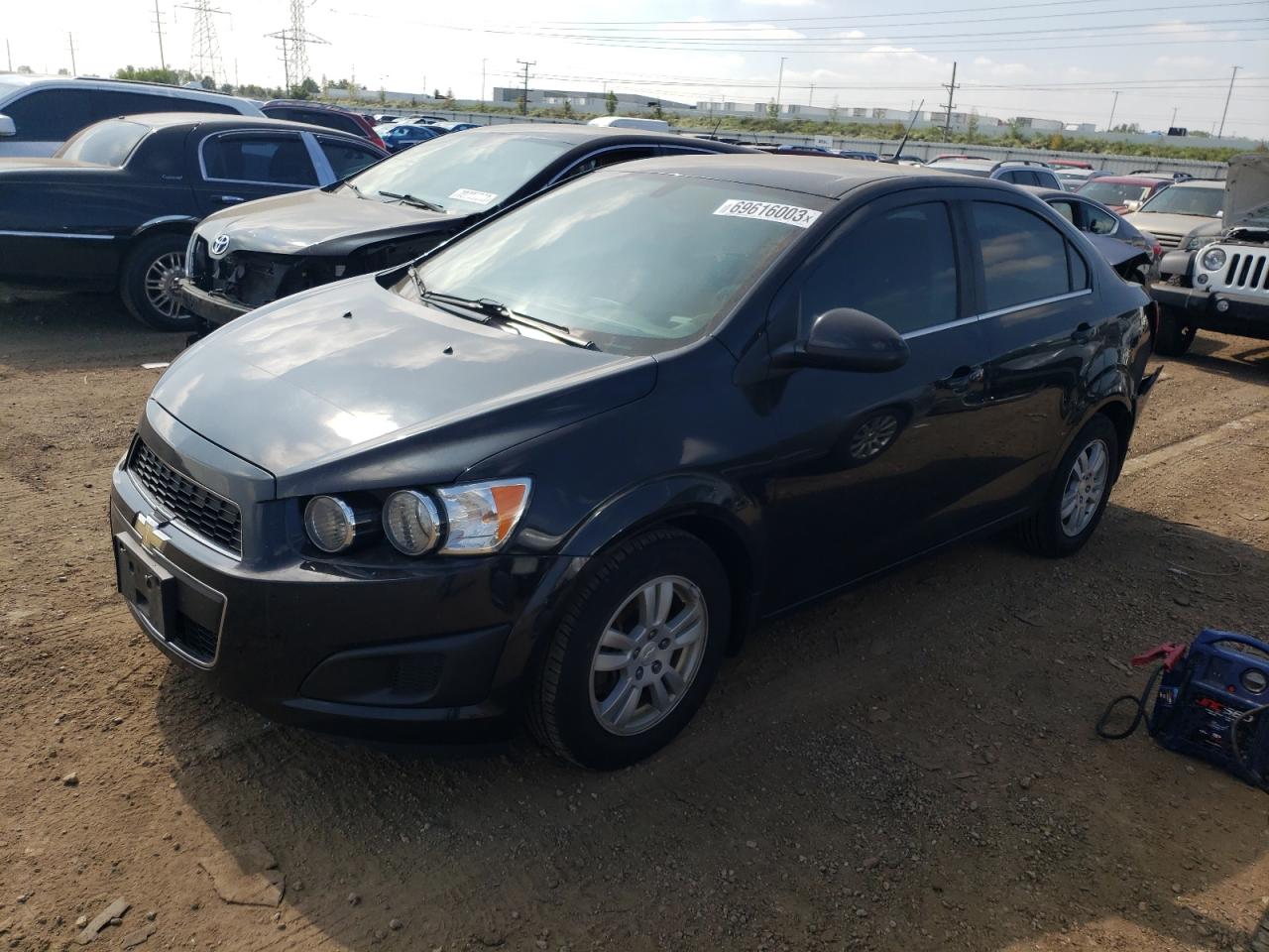 Image 1 of 2014 CHEVROLET SONIC LT 2014 with VIN 1G1JC5SH0E4205564