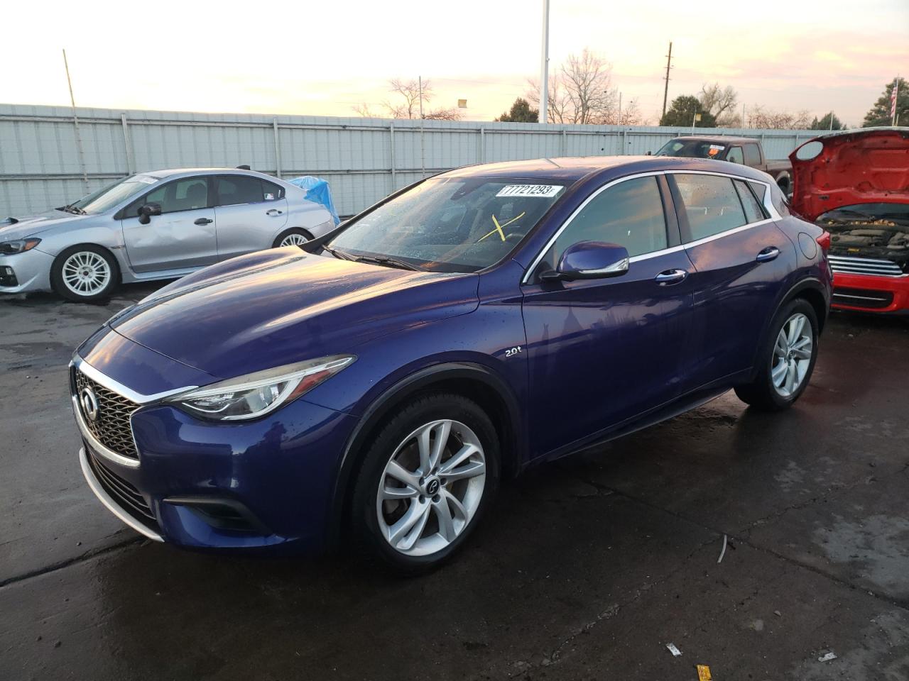 Image 1 of 2018 INFINITI QX30 BASE 2018 with VIN SJKCH5CP5JA056133