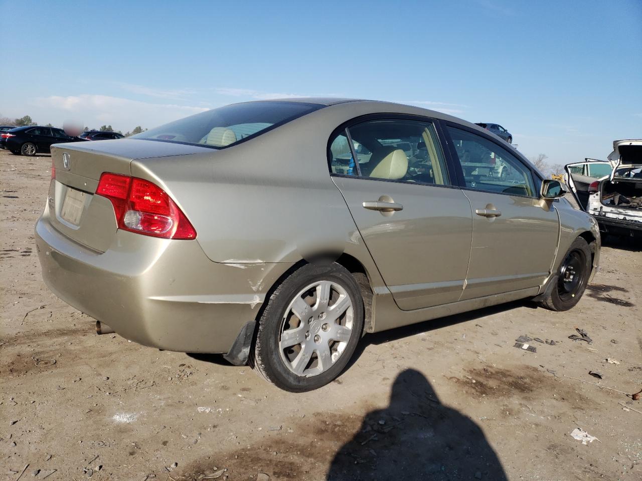 Изображение 3 2007 HONDA CIVIC LX 2007 с VIN JHMFA16597S006800