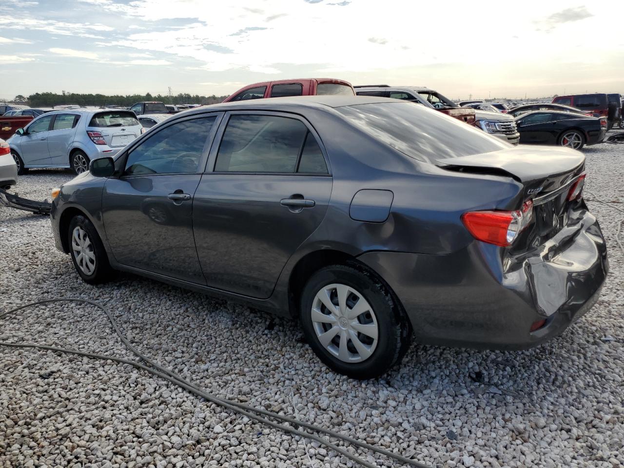 Image 2 of 2013 TOYOTA COROLLA BASE 2013 with VIN 5YFBU4EE4DP165019