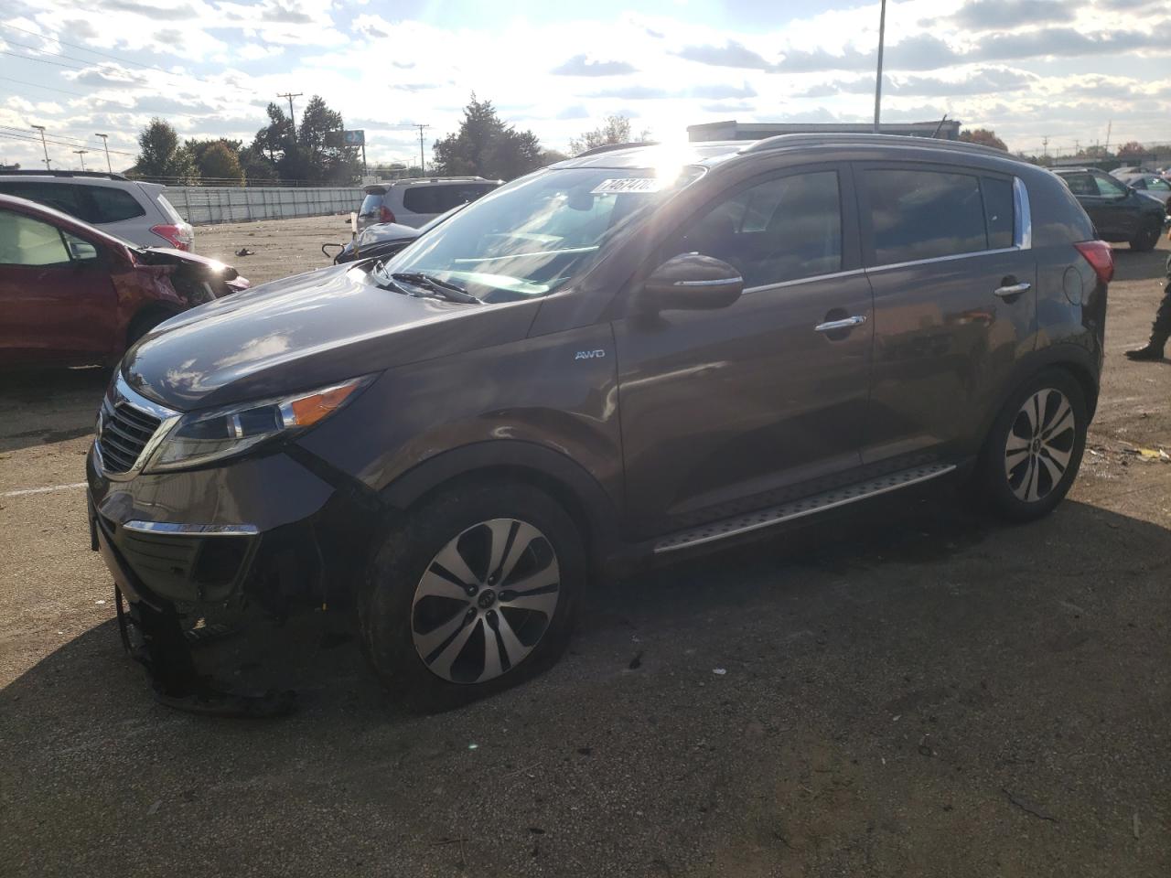 Obraz 1 z 2013 KIA SPORTAGE EX 2013 z VIN KNDPCCA26D7517999
