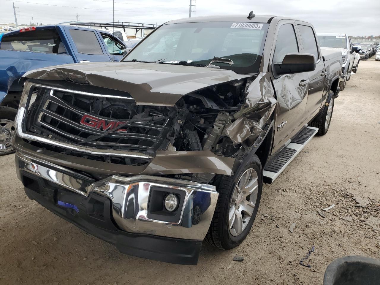 Image 1 of 2014 GMC SIERRA C1500 SLE 2014 with VIN 3GTP1UEC9EG336318