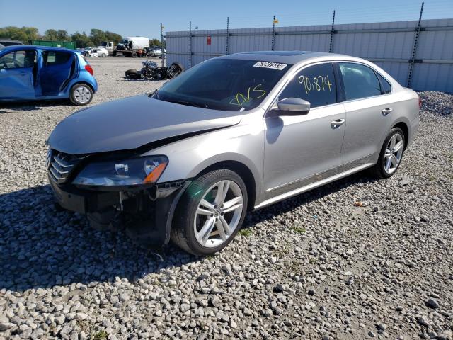 Изображение 2 2014 VOLKSWAGEN PASSAT SEL 2014 с VIN 1VWCN7A31EC105553