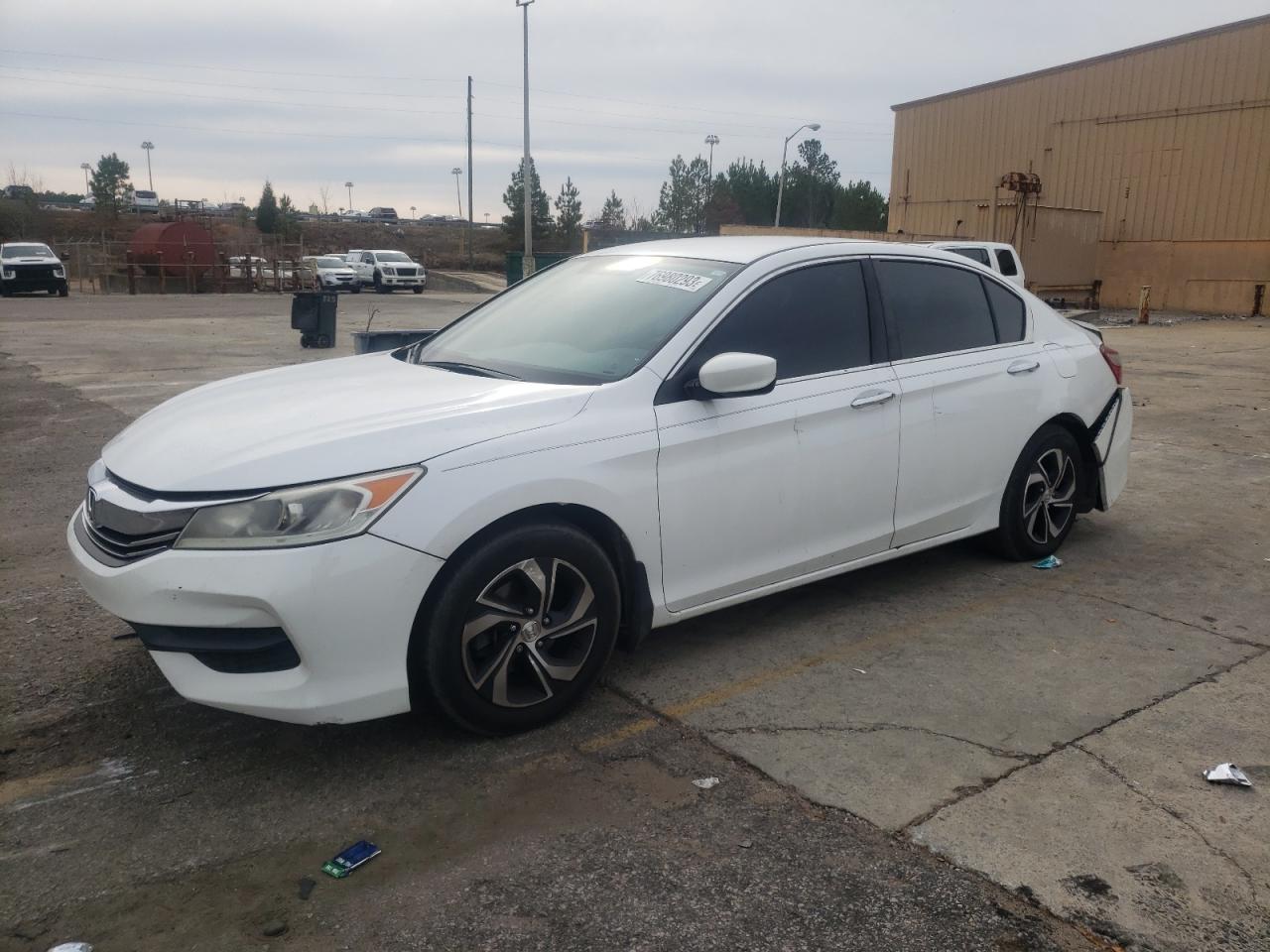 Изображение 1 2016 HONDA ACCORD LX 2016 с VIN 1HGCR2F37GA058919
