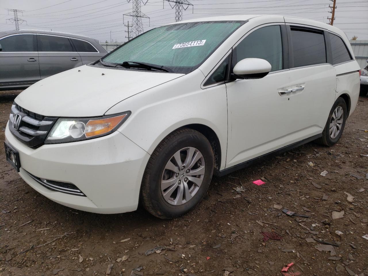 Image 1 of 2016 HONDA ODYSSEY SE 2016 with VIN 5FNRL5H30GB086027