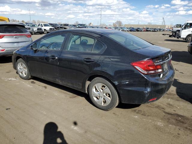 Изображение 2 2013 HONDA CIVIC LX 2013 с VIN 19XFB2F50DE239788