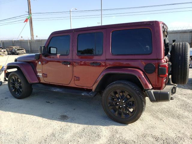 Image 2 of 2021 JEEP WRANGLER UNLIMITED SAHARA 4XE 2021 with VIN 1C4JJXP62MW749552