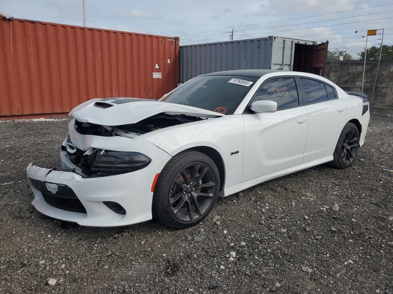 Image 1 of 2021 DODGE CHARGER R/T 2021 with VIN 2C3CDXCT6MH576486