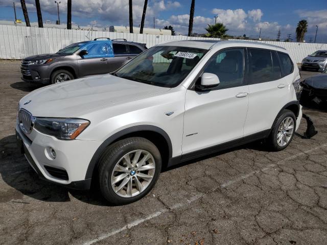 Image 1 of 2017 BMW X3 SDRIVE28I 2017 with VIN 5UXWZ7C3XH0X43225