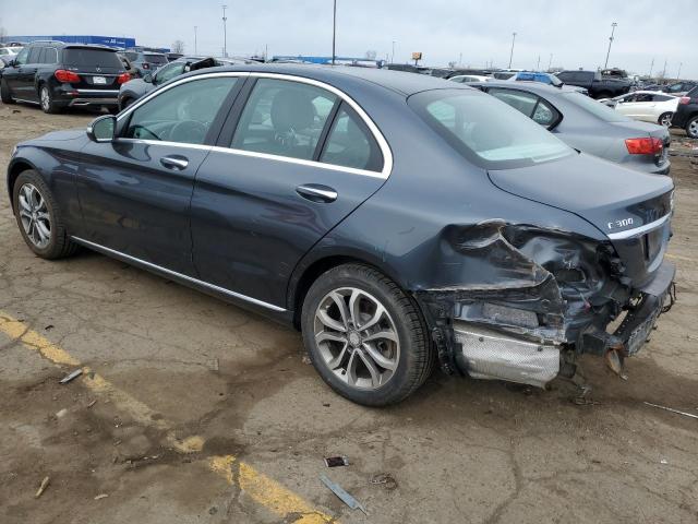 Image 2 of 2015 MERCEDES-BENZ C 300 4MATIC 2015 with VIN 55SWF4KB4FU073363