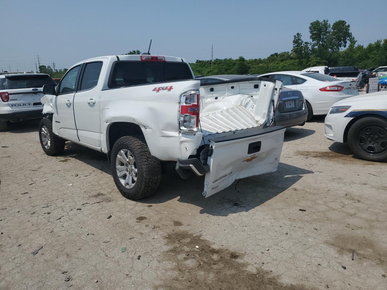 Изображение 2 2019 CHEVROLET COLORADO LT 2019 с VIN 1GCGTCEN1K1348608
