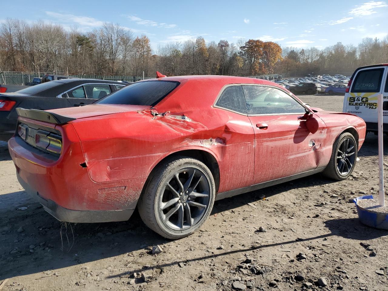 Image 3 of 2022 DODGE CHALLENGER GT 2022 with VIN 2C3CDZKGXNH151998