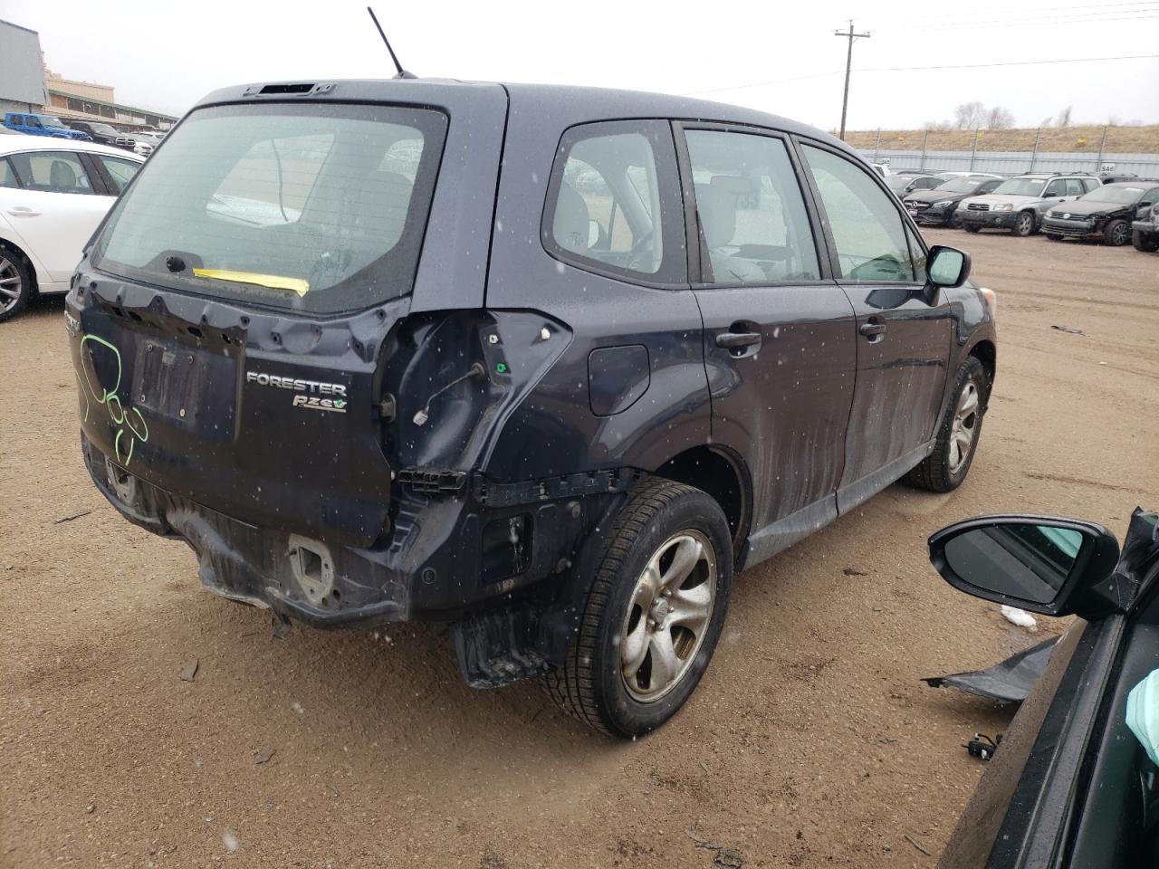 Image 3 of 2014 SUBARU FORESTER 2.5I 2014 with VIN JF2SJAAC2EH478967