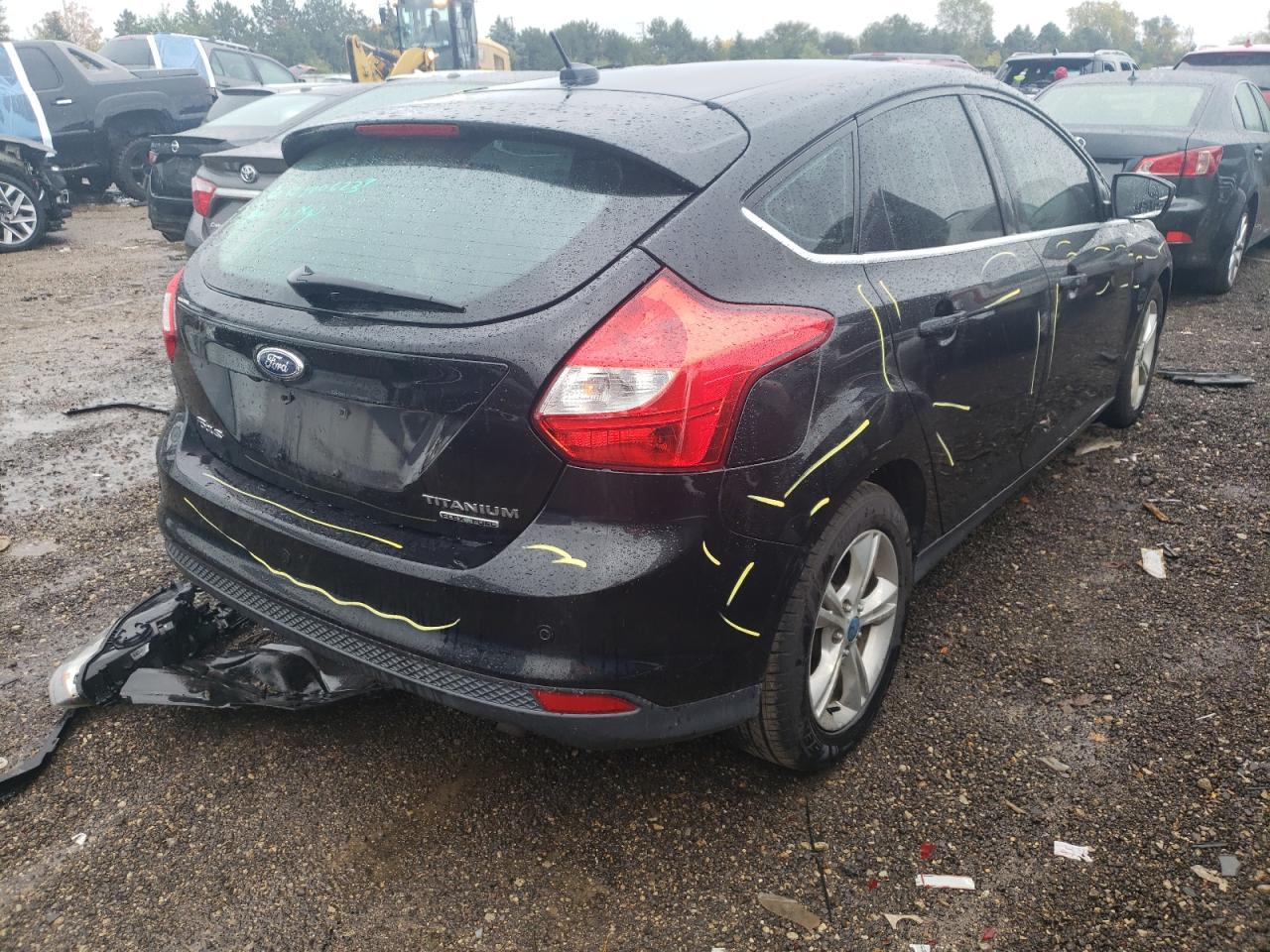 Obraz 3 z 2013 FORD FOCUS TITANIUM 2013 z VIN 1FADP3N27DL352155